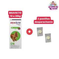 BRAVECTO - BRAVECTO10-20 ANTIPULGAS