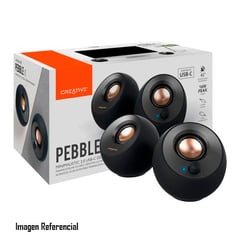 CREATIVE - PARLANTE PEBBLE V2 2.0 8W/16W 3.5MM USB-C PN: 51MF1695AA000