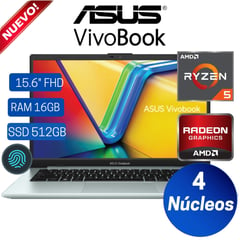 Laptop Vivobook E1504FA-NJ545 15.6" FHD AMD Ryzen 5-7520U, Ram 16GB, SSD 512GB, Free Dos