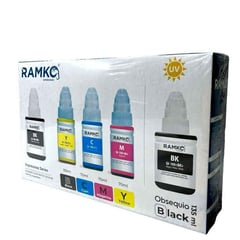 GENERICO - Combo Especial 4+1 Gratis De Tintas Compatible Para Canon GI190 BCYM