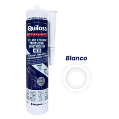 QUILOSA - Adhesivo sellador para juntas MS-35 Blanco 300ml