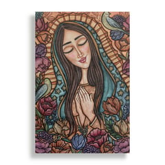 KUSTOMIT - Cuadro Decorativo Aluminio 20x30 - Virgen de Guadalupe
