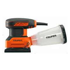 TRUPER - Lijadora orbital, 1/4 hoja, profesional, 220 W, 220 V