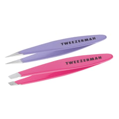 TWEEZERMAN - SET de pinzas Mini - MINI Slant and Point COMBO SET