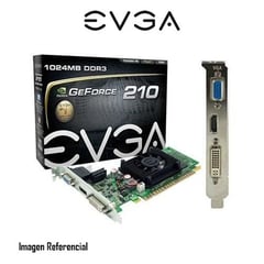 EVGA - TARJETA DE VIDEO DUAL GEFORCE G210 1GB DDR3 P/N: 01G-P3-1312-LR