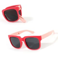 LUCALAND - Lentes plegables rojo - rosado