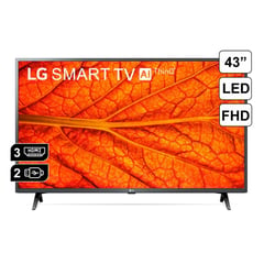 LG - Televisor LG 43 pulgadas FHD Smart TV con ThinQ AI 43LM6370PSB