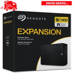 SEAGATE - Disco externo 10 TB Expansion Usb 3.0 (STKP1000400)