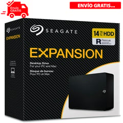 SEAGATE - Disco externo 14 TB Expansion Usb 3.0 (STKP14000400)