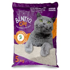 BENTTO CAT - Arena sanitaria para gatos microperlada 5kg