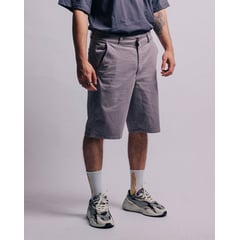 GENERICO - SHORT DRILL GREY STRAIGHT