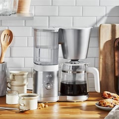 ZWILLING - Cafetera Eléctrica 1.5 Lt Color Plata - ENFINIGY