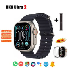 GENERICO - Smartwatch HK9 Ultra 2 Negro Chat GPT Gratis Protector