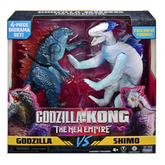 PLAYMATES TOYS - Godzilla x Kong - Diorama Godzilla vs Shimo 15 cm