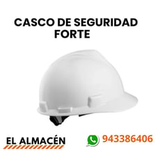 FORTE - CASCO BLANCO DE SEGURIDAD INDUSTRIAL - ( PACK x 3 UNID )