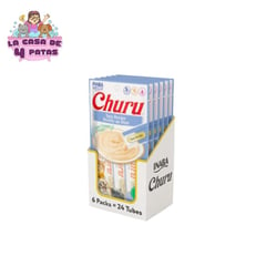 INABA - Churu Snack Húmedo de Atún para Gatos Pack x6