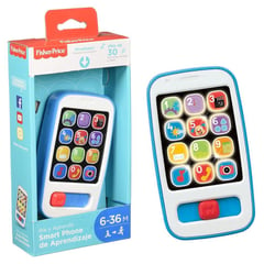 FISHER PRICE - Smartphone de Aprendizaje Azul