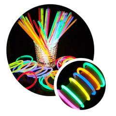 GENERICO - Pulsera o brazalete luminoso (tubo x 50 uds) Glow sticks