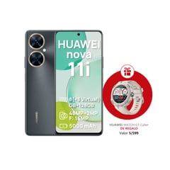 HUAWEI - Smartphone HUAWEI Nova 11i Negro 8GB128GB Dual Sim + Regalo Watch GT Cyber