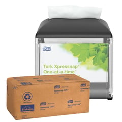 TORK - Dispensador Xpressnap Café Negro + Carga Gratis