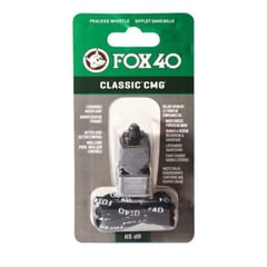 FOX 40 - SILBATO CLASSIC CMG COLOR NEGRO MÁS CINTA