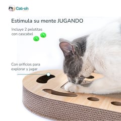 CAT OH - Laberinto rascador Wood