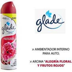 JOHNSON AND JOHNSON - AMBIENTADOR SPRAY FLORAL FRUTOS ROJOS 400 ML GLADE