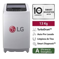 LG - LAVADORA 13 KG SMART MOTION WT13DPBK - GRIS