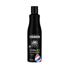 OSSION - Shampoo 2IN1 para Barba&Cabello Barbería 500ml