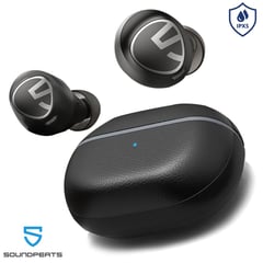 SOUNDPEATS - Audifonos Bluetooth 5.1 Bass IPX5 30H Free2