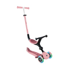 GLOBBER - Scooter Go Up Active LED Rosado Pastel