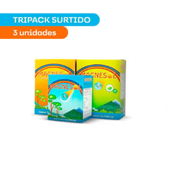 MAGNESOL - Pack 3 Cajas Surtido - Magnesio + Zinc