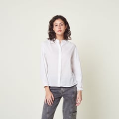 EXIT - Blusa Joaquina Hueso Mujer