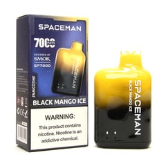SMOK - Spaceman Sp7000 Black Mango Ice Vape Desechable