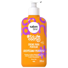 SALON LINE - ToDeCacho Crema para Peinar Crespissimo Poderoso 300ml