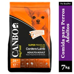 CANBO - Comida para Perro Adulto Pequeño Cordero 7 kg