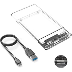 SEISA - Case Disco Duro Usb 3.0 Externo Adaptador Laptop Sata 2.5