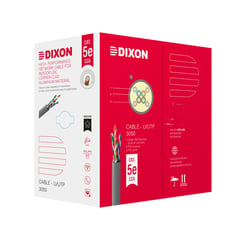 DIXON - CABLE RED CAT5e 3050 CCA 305 METROS INTERIORES