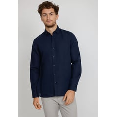 TRIAL - Camisa Ml Metropoli Navy S188