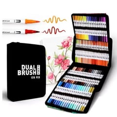 DUAL - BRUSH 120 PIEZAS PROFESIONALES