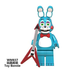 IMPORTADO - FNAF minifigura - TOY BONNIE Armable