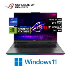 Laptop Gaming ROG G18 G814JZR Intel Core i9 14900HX 32GB DDR5 2TB SSD RTX4080 12GB 18″ WQXGA