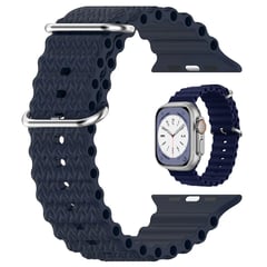 GENERICO - CORREA PARA SMARTWATCH Y APPLEWATCH - AZUL