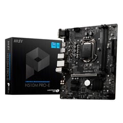 MSI - Placa H510M PRO-E LGA1200 DDR4HDMIVGALAN