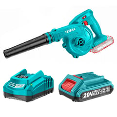 TOTAL TOOLS - Sopladora de aire 20v incluye cargador y bateria Total