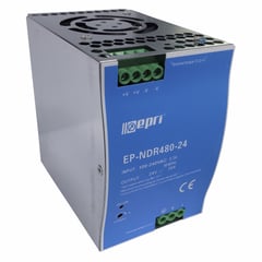 EPRI - FUENTE SWITCHING RIEL DIN 24V 20AMP NDR480