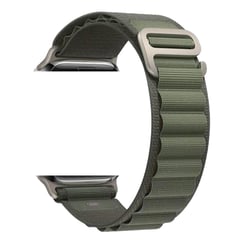 OEM - Correa Alpine Loop Ultra para Apple Watch y Smart Watch Color Verde