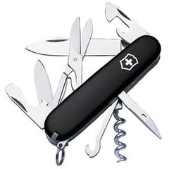 VICTORINOX - Navaja Climber - Negro - NEGRO