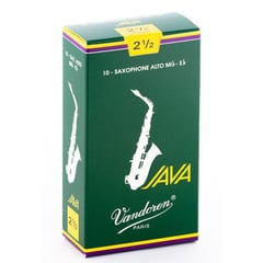 VANDOREN - Caja De Cañas Java Para Saxo Tenor 2 1/2 - X10