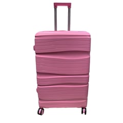 HIMAWARI - - Maleta de equipaje de viaje bodega con ruedas 28 - Rosa